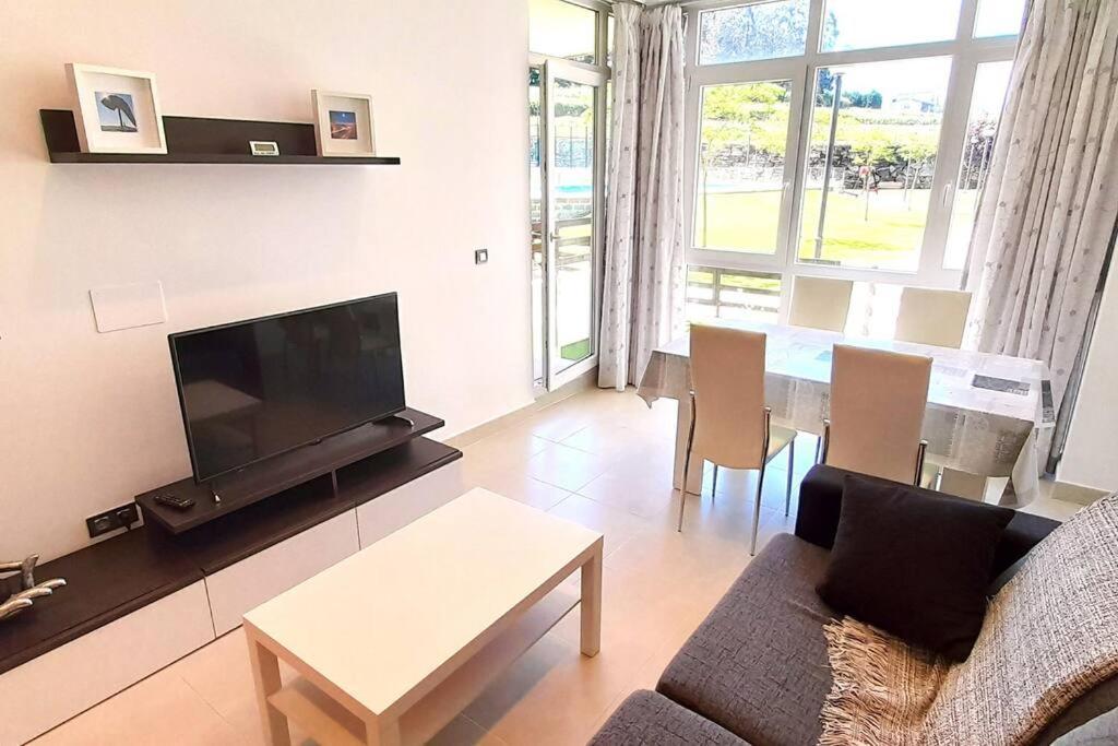 Apartamento Playa Foz Con Jardin Y Piscina Exterior foto