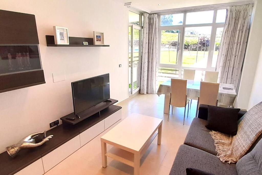 Apartamento Playa Foz Con Jardin Y Piscina Exterior foto