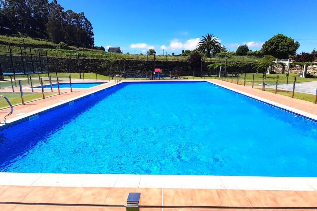 Apartamento Playa Foz Con Jardin Y Piscina Exterior foto